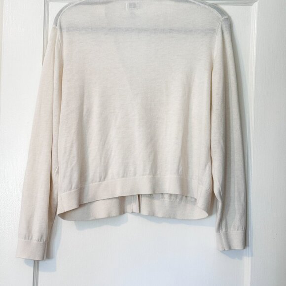 Lightweight White Cardigan - Picture 4 of 4